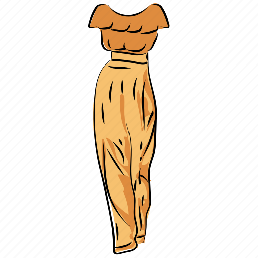 Fashion, gown, maxi dress, party dress, party gown, woman dress icon - Download on Iconfinder