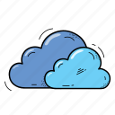 clouds, data, storage, weather