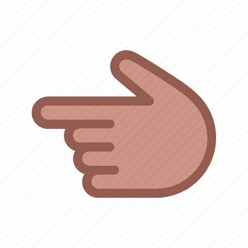 Direction, finger, gesture, hand, left, navigation, skin icon - Download on Iconfinder