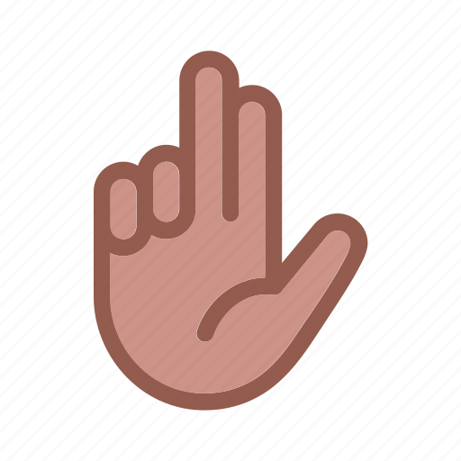 Finger, gesture, gestures, hand, interaction, skin, touch icon - Download on Iconfinder