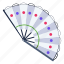 hand fan, paper fan, folded fan, chinese fan, sensu fan 