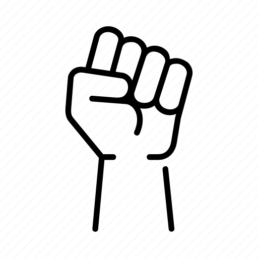 Hand, raise, freedom, fist icon - Download on Iconfinder