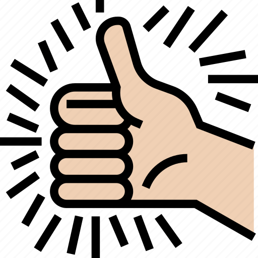 Good, thumb, up, like, great icon - Download on Iconfinder