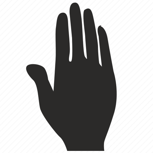 Gesture, hand, message, stop, dactylogram icon - Download on Iconfinder