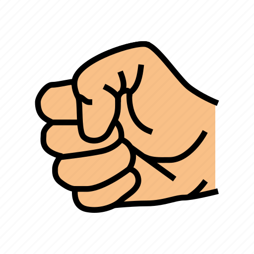 Fist, hand, gesture, gesticulate, attention, pointer icon - Download on Iconfinder