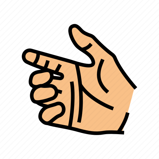 Hold, hand, gesture, gesticulate, attention, pointer icon - Download on Iconfinder