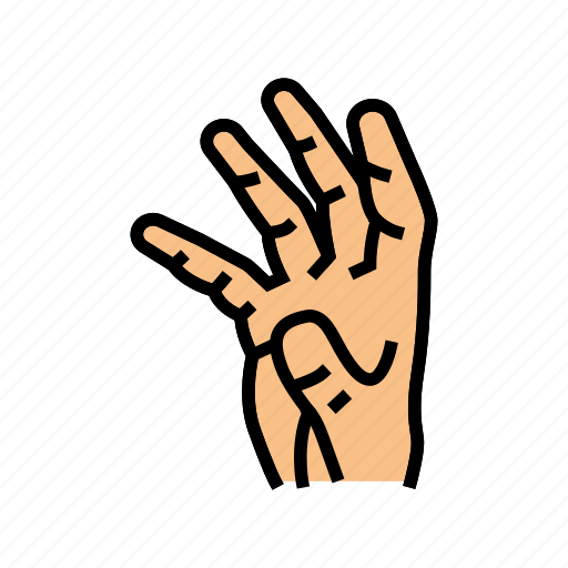 Palm, hand, gesture, gesticulate, attention, pointer icon - Download on Iconfinder