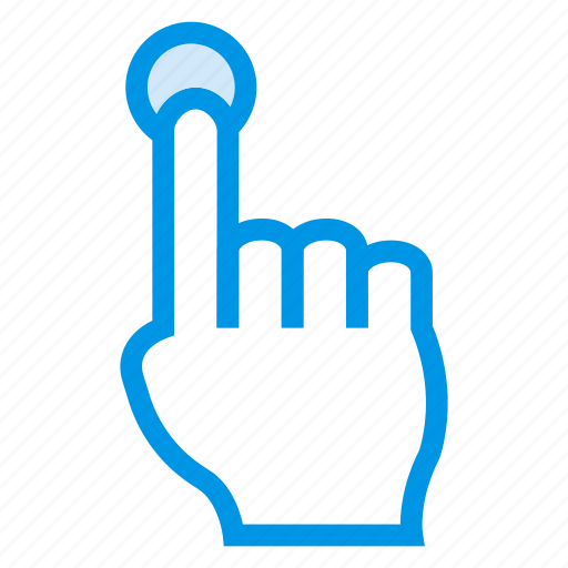 Click, finger, mouse, pointer, tap, tool, touch icon - Download on Iconfinder