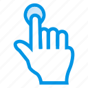 click, finger, hand, mouse, pointer, screen, touch