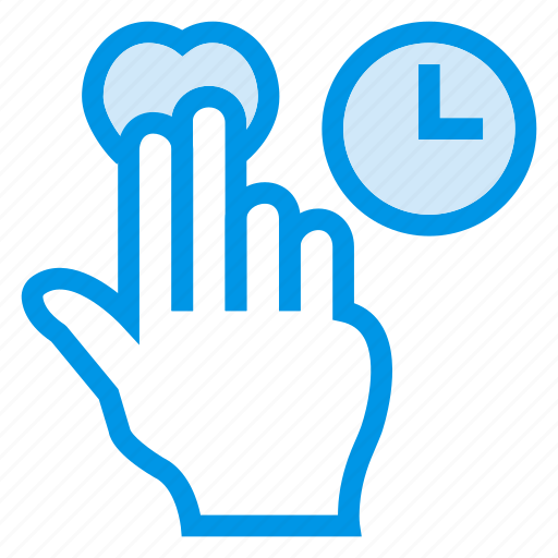 Arrow, double, gesture, pointer, schedule, tap, time icon - Download on Iconfinder