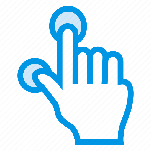 Click, finger, gesture, maginfy, reduce, tap, zoom icon - Download on Iconfinder