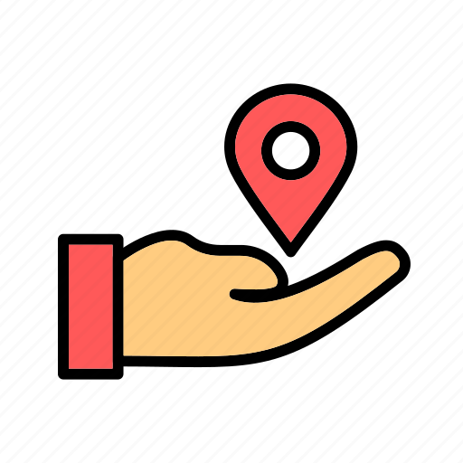 Action, hand, location icon - Download on Iconfinder
