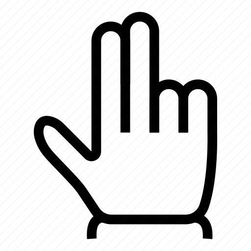 Arrow, clcik, double, finger, gesture, pointer, tap icon - Download on Iconfinder