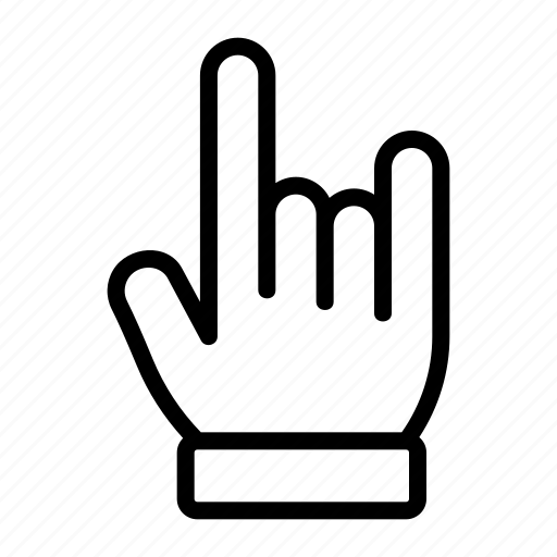 Rock, hands, gestures, festival, concert, hand, sign icon - Download on Iconfinder