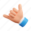hand, gesture, cool, emoji, fingers, call, communication, interaction 