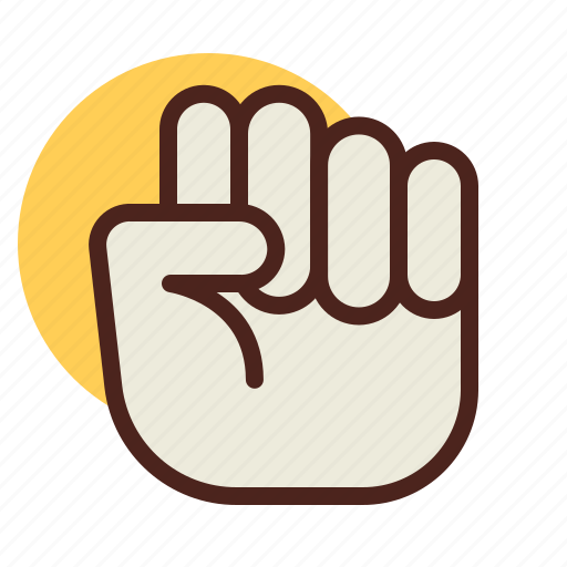 Fist, gesture, hand, interaction icon - Download on Iconfinder