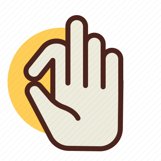 Gesture, hand, interaction, ok icon - Download on Iconfinder