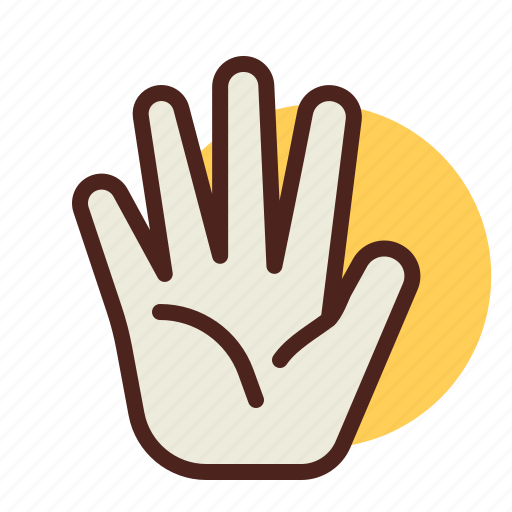 Gesture, hand, interaction, palm icon - Download on Iconfinder