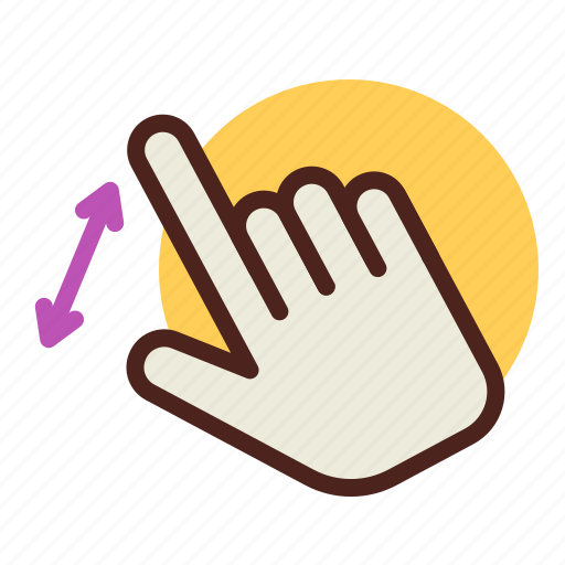 Gesture, hand, interaction, shrink icon - Download on Iconfinder