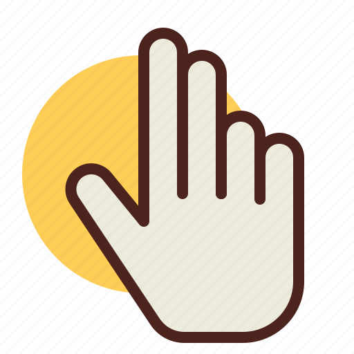 Gesture, hand, interaction, top icon - Download on Iconfinder