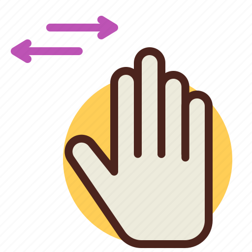 Gesture, hand, interaction, sides, two icon - Download on Iconfinder