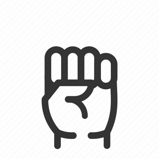 Fist, gesture, hand, zero icon - Download on Iconfinder