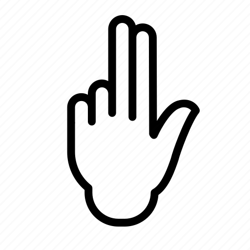 Finger, gesture, hand, interaction, touch icon - Download on Iconfinder