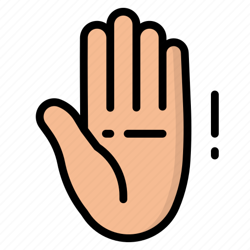 Hand, raise, five, finger, pull icon - Download on Iconfinder