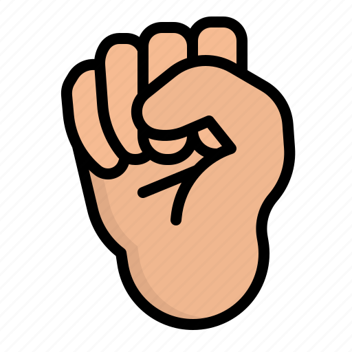 Punch, hand, fist, gestures, protest icon - Download on Iconfinder