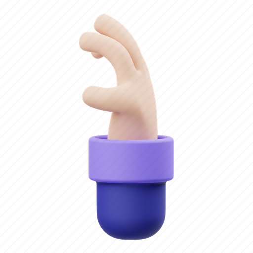 Claw, hand 3D illustration - Download on Iconfinder