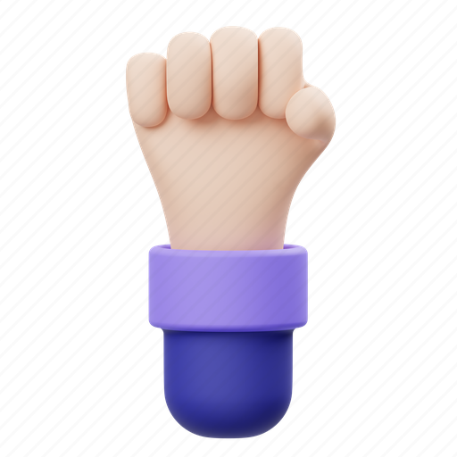 Fist 3D illustration - Download on Iconfinder on Iconfinder
