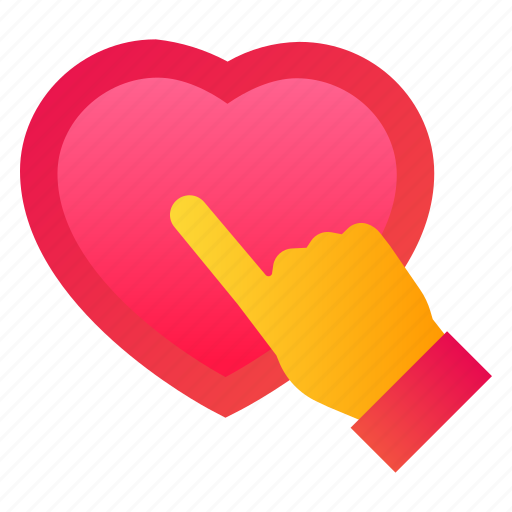 Hand, like, love, press icon - Download on Iconfinder