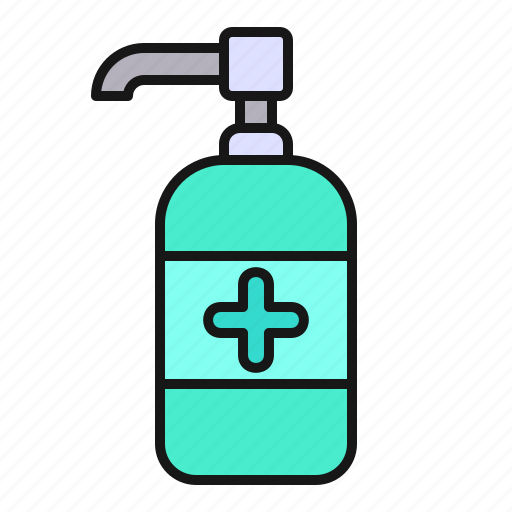 Alcohol, antivurus, bottle, foam, gel, medical icon - Download on Iconfinder