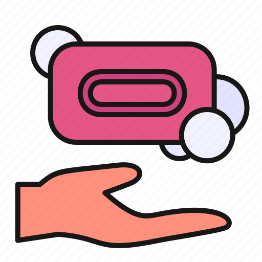 Cleaning, hand, healthcare, hygiene, soap icon - Download on Iconfinder