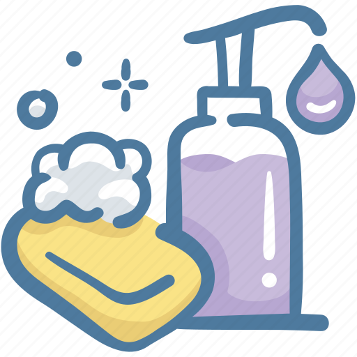 Clean, hand, protect, shampoo, soap, wash, washing icon - Download on Iconfinder