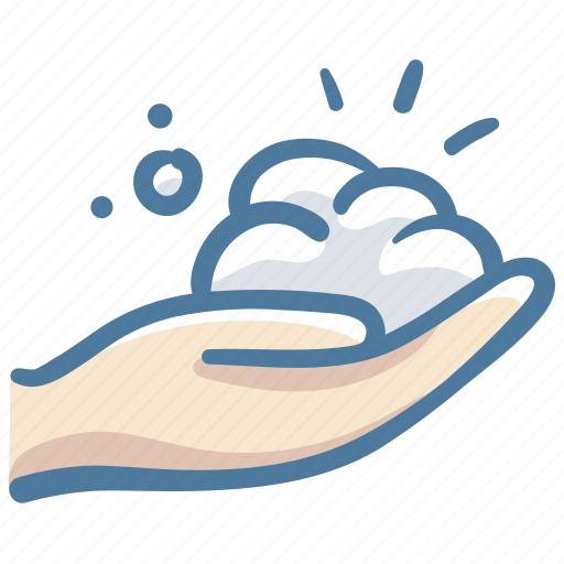 Cleaning, hand, hygenic, soap, wash, washing, wet icon - Download on Iconfinder