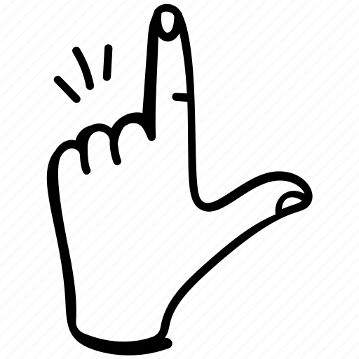 Communication, human hand, up, loser, pointing finger icon - Download on Iconfinder