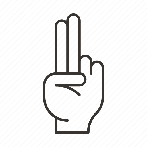 Finger, fingers, gesture, gestures, hand, hands, touch icon - Download on Iconfinder