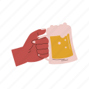 hand, arm, finger, interaction, hold, holding, beer, glass, alcohol