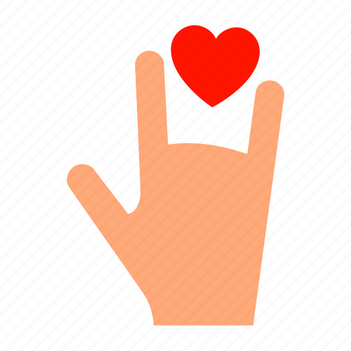 Heart, hand, love, care, health, gesture, rock icon - Download on Iconfinder