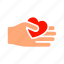 heart, hand, love, care, health, gesture, charity, valentines day, donation 