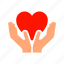 heart, hand, love, care, health, gesture, charity, donation, valentines day 