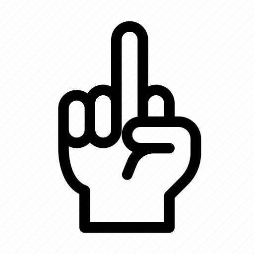 Dislike, finger, fuck, gesture, hand, hate icon - Download on Iconfinder