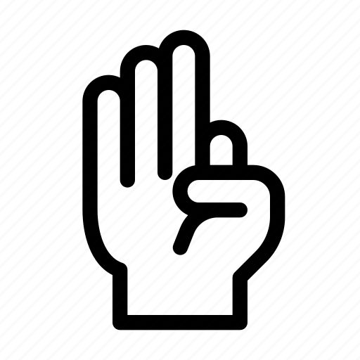 Check, finger, gesture, hand, kaneki, ok, three icon - Download on Iconfinder