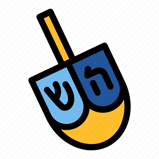Chanukah, dreidel, hanukkah, israel, jewish, religious, toy icon - Download on Iconfinder