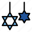 chanukah, hanukkah, hanukkah decorations, israel, jewish, religious, star of david 