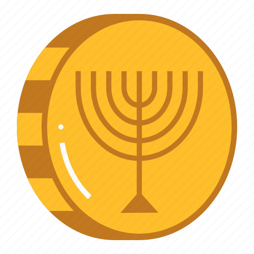 Gelt, hanukkah, religious, chanukah, chocolate, jewish icon - Download on Iconfinder