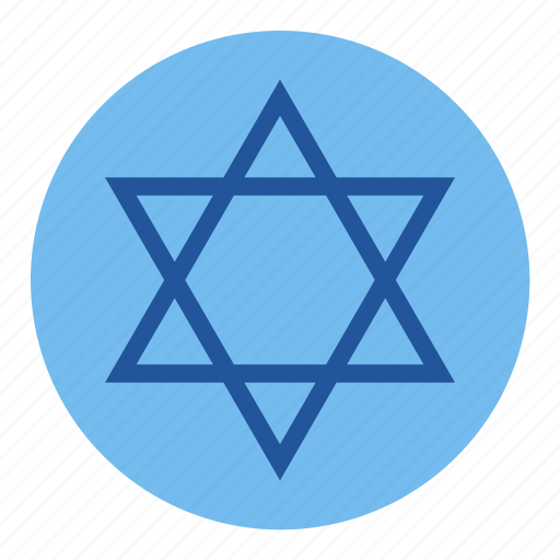 Chanukah, hanukkah, israel, jewish, religious, star of david icon - Download on Iconfinder