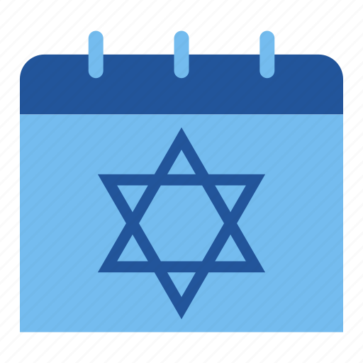 Calendar, chanukah, hanukkah, hanukkah day, israel, jewish, religious icon - Download on Iconfinder
