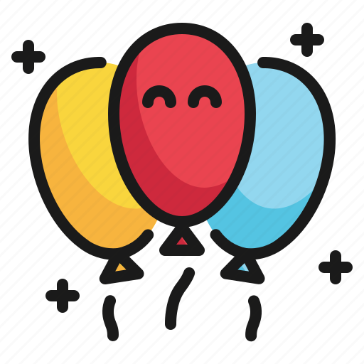 Balloon, party, smile, celebration, emotion, happy, happiness icon icon - Download on Iconfinder
